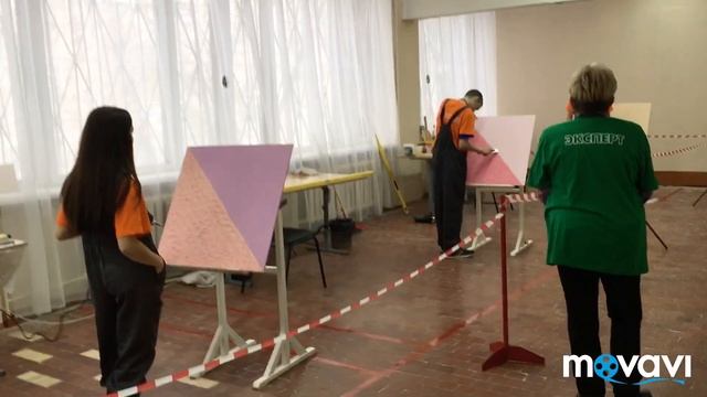 Компетенция "Малярное дело". Чемпионат "Абилимпикс". смотреть онлайн