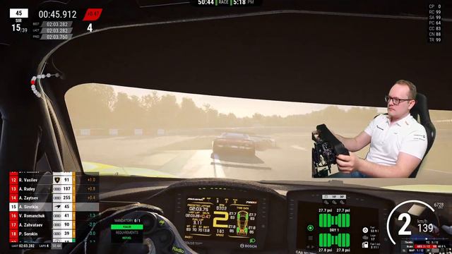 Продолжаем без вката и настроек. Сузука. 2 этап кубка Armamentario в Assetto Corsa Competizione. смотреть онлайн