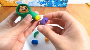 КАК СЛЕПИТЬ ЛЕОНА ИЗ ПЛАСТИЛИНА ИЗ БРАВЛ СТАРС - BRAWL STARS