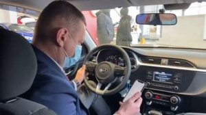 подключение телефона Bluetooth Kia Rio