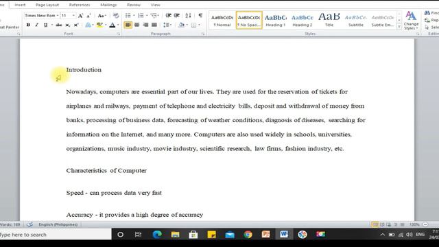 HOW TO FORMAT A DOCUMENT IN MS WORD (Tagalog) | (Text Format & Margins) смотреть онлайн