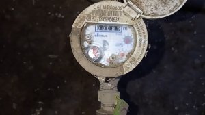 Работа счётчика водопроводной воды Sensus клас точности"С"