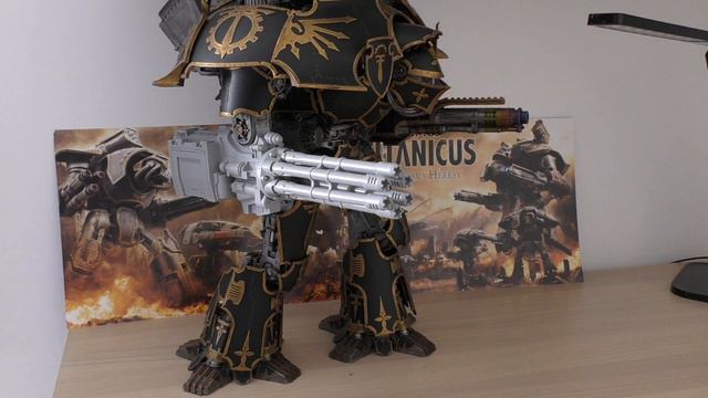 Warlord Titan - Mars Pattern - Macro Gatling Blaster - Review (HH & WH40K) смотреть онлайн