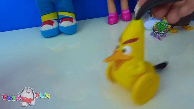Niloyanın Sepetinde Hangi Angry Birds Oyuncakları Var Pepee Niloya Mete Tospik Burger King Challeng