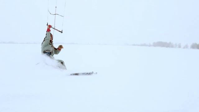 Кайт Нижний Новгород iFLY52 Kite. Snowkiting in Nizhny Novgorod смотреть онлайн