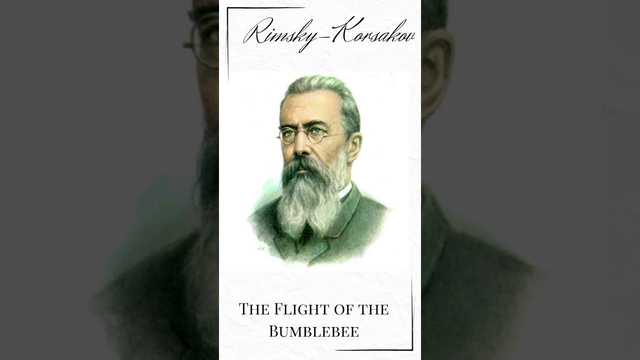 The Flight Of The Bumblebee Is An Orchestral Interlude Written By Nikolai Rimsky-Korsakov.  #shorts