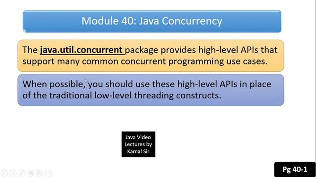 c40 v1 java util concurrent pakcage pg 40 1 смотреть онлайн