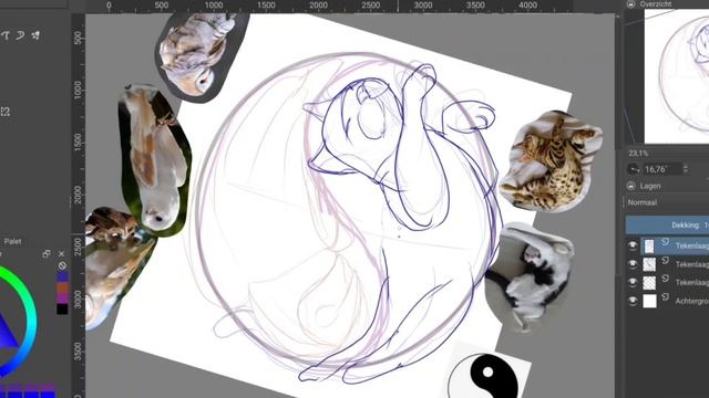 Commission sketch speeddrawing in krita смотреть онлайн