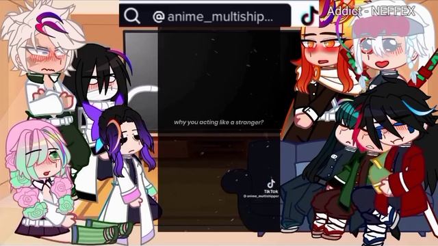 The Hashira + guests react to Giyuu Tomioka | reaction video | 1/?? смотреть онлайн