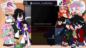 The Hashira + guests react to Giyuu Tomioka | reaction video | 1/??