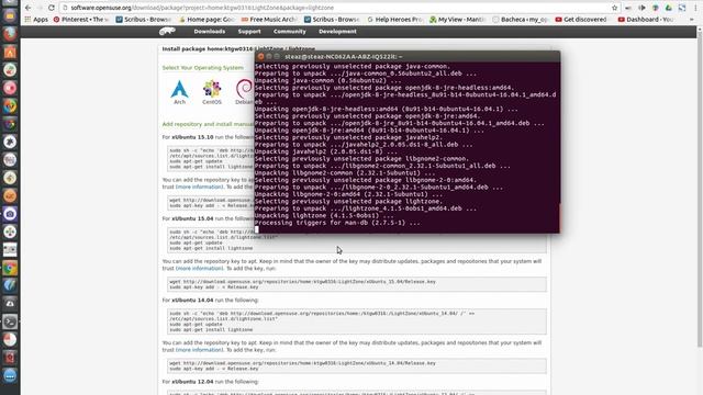Ubuntu - Lightzone installation - photo processing program смотреть онлайн