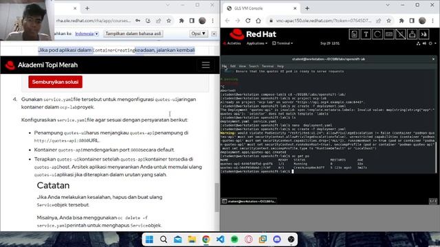 8.5 Lab: Container Orchestration with Kubernetes and OpenShift | Redhat Academy смотреть онлайн