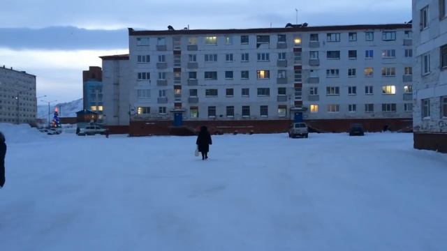 #22 Прогулки по Норильску. Последний день полярной ночи (13.01.2017) смотреть онлайн