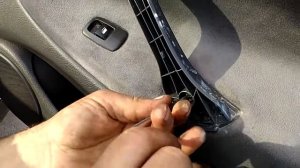 Снять карту двери пассажира ситроен с5 2004 2008