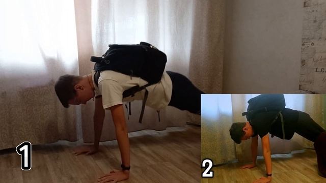 Нелегкий челендж по отжиманиям на одной.7 WEEK. смотреть онлайн