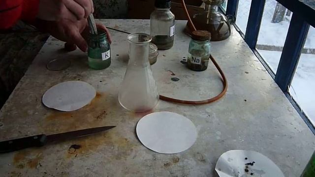 Горение щелочных металлов в углекислом газе смотреть онлайн