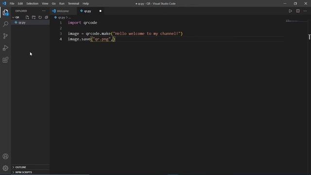 Python Tutorial - How to make a QR code in python || Making a QR code in python in 1 minute смотреть онлайн