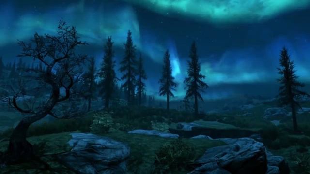 Skyrim - Ambience & Music - (Night) смотреть онлайн