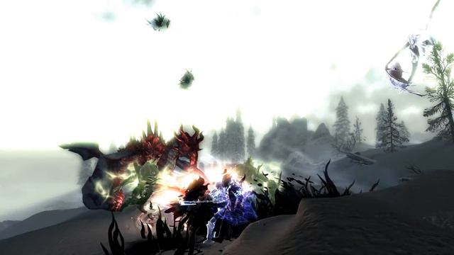 Skyrim Battles - The Dovahkiin & Miraak vs Talos [Reloaded][Legendary Settings] смотреть онлайн