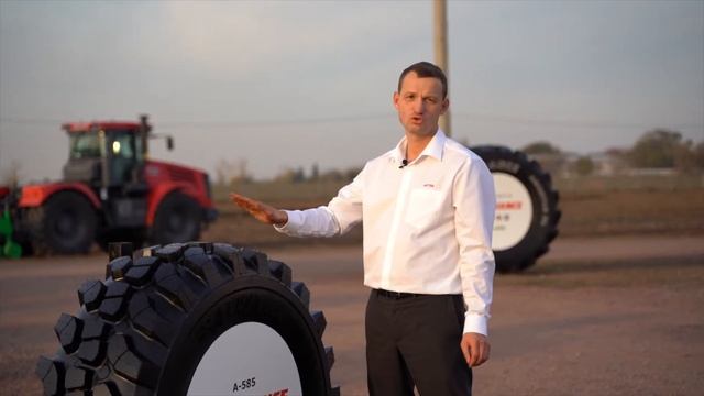 Обзор шины 460/70R24(17,5LR24) А-585 Alliance смотреть онлайн