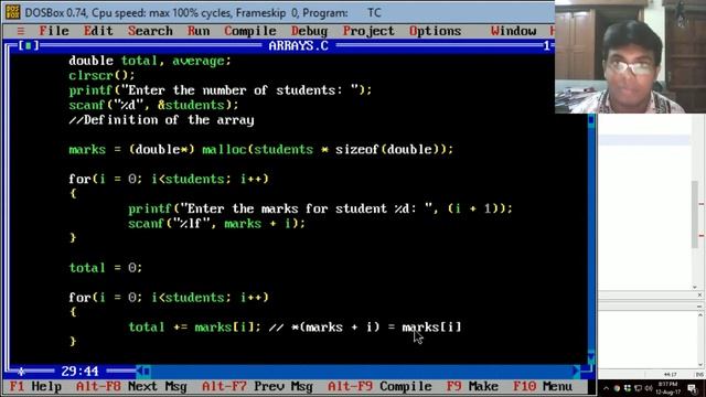 Dynamic Initialization of Array (JAVA vs C) смотреть онлайн