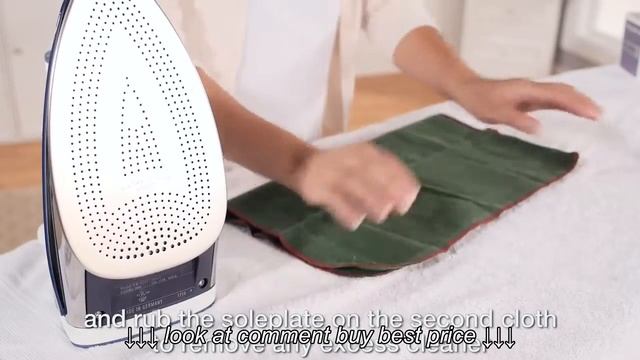Rowenta Iron Use & Care Cleaning the iron soleplate смотреть онлайн