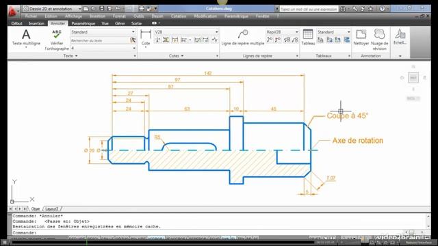 01 Présentation d'AutoCAD 2011 смотреть онлайн