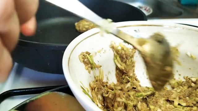 Кето и пост. Оладьи из кабачков. смотреть онлайн
