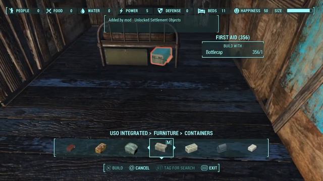 Fallout 4 - Motel/Clinic Decoration (2nd Floor) смотреть онлайн