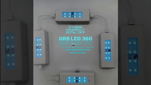 GR8 LED Motion 360 flexible dongles perfect for 90 degree turns смотреть онлайн