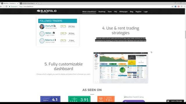 Blackfol - Smartest social, cross trading platform & performance tool смотреть онлайн