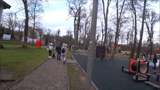 Прогулка по городу Гурьевск(Калининградская область). смотреть онлайн