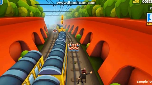 Subway Surf на Клавиатуре смотреть онлайн