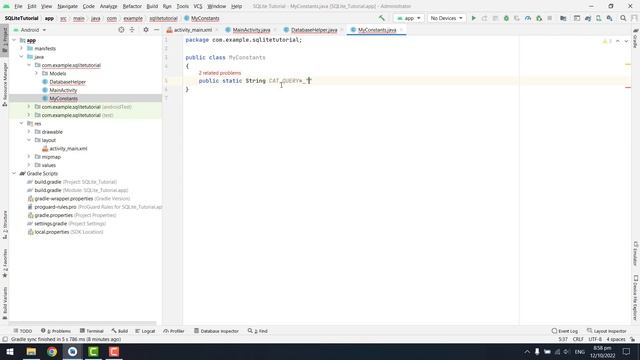 Learn SQLite Database with Multiple Tables PART 02 смотреть онлайн