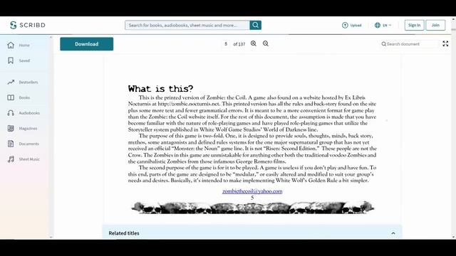Crit or Miss: World of Darkness Fan Games смотреть онлайн