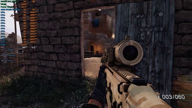 Medal of Honor: Warfighter — NVIDIA RTX 3050 Ti & RYZEN 5 5600H смотреть онлайн