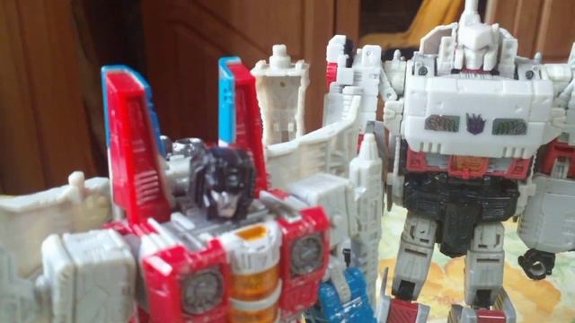 Transformers/Трансформеры Мегатрон против Старскрима(1984) Stop Motion (REMASTER)