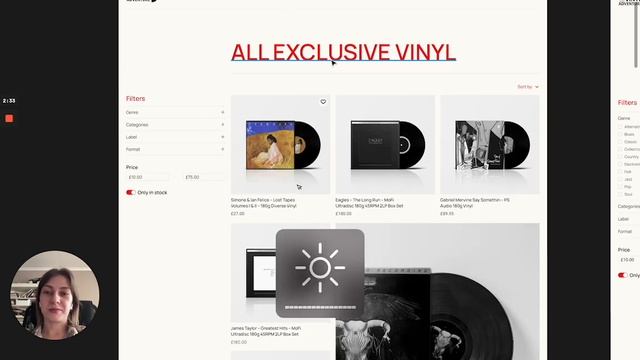 The Vinyl Adventure— Презентация редизайна интернет-магазина [Школа дизайна UPROCK] смотреть онлайн