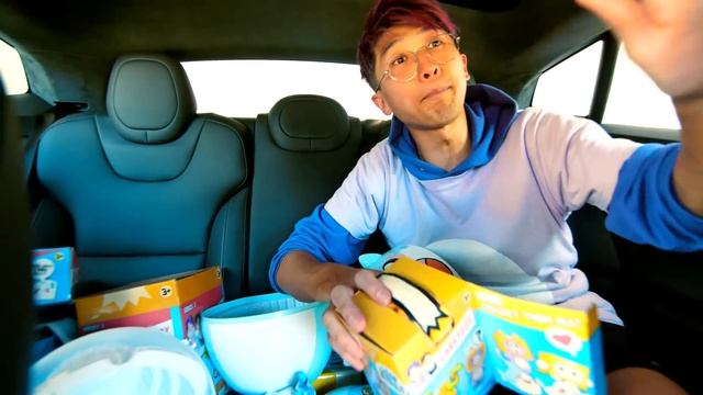 LANKYBOX Won A CUSTOM TESLA!? (LANKYBOX TESLA FILLED WITH TOYS!?) смотреть онлайн