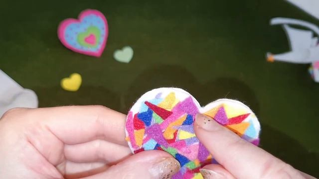 Сердечко из фетра - брошь, магнитик, брелок. Валентинка легко, быстро и просто. Идея для творчества смотреть онлайн
