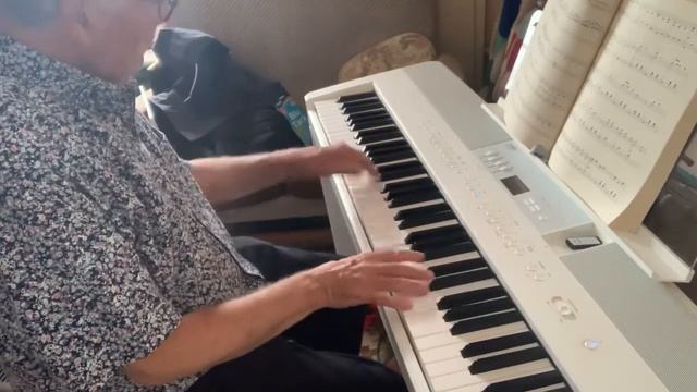 The Emperor Waltz by Johann Strauss main theme Kawai ES920 piano Alex Govier Cornwall смотреть онлайн