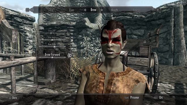 The Elder Scrolls V: Skyrim - Intro and character customization [HD PS3] смотреть онлайн