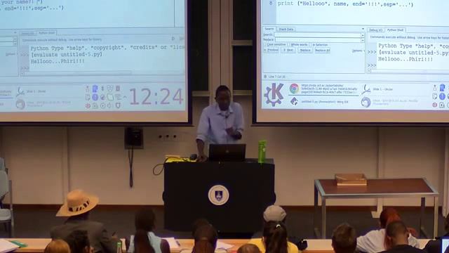 Computer Science 1015: Python Basics 1/2: Session 1@ ALEX (Presentation) смотреть онлайн