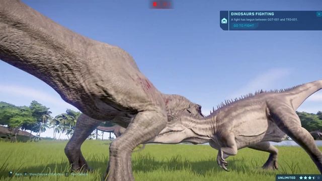 Trex Cannot Be Stopped // Jurassic World Evolution (Tiny Dinosaur) смотреть онлайн