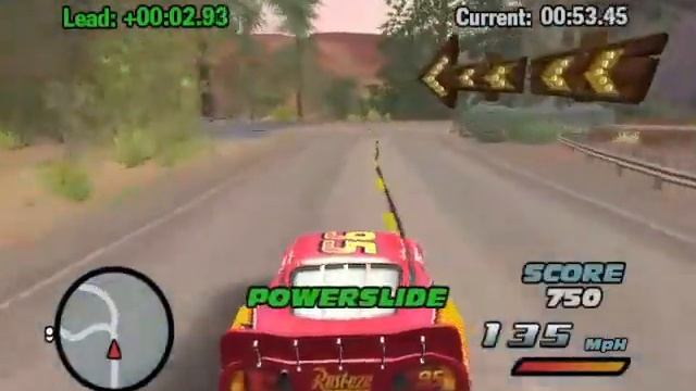 Cars Walkthrough #18 | Delinquent Road Hazards | potatoe смотреть онлайн