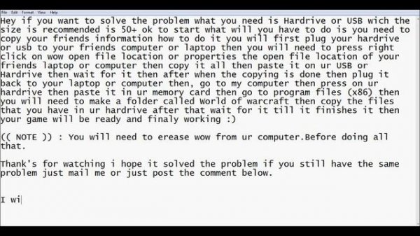 How To download wow MOP fast 5.0.4