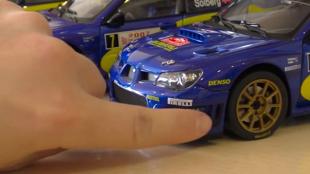 1:18 Моя коллекция Subaru Impreza WRX STI, AUTOart, [Unboxing] смотреть онлайн