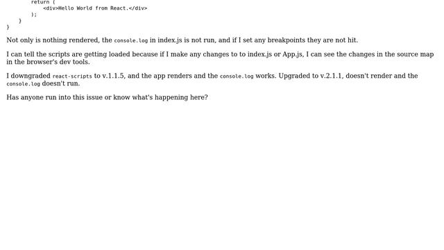 Sharepoint: Create-react-app version 2 not compatible with SharePoint? смотреть онлайн
