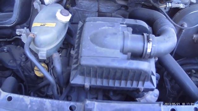 Работа дизеля Opel Movano