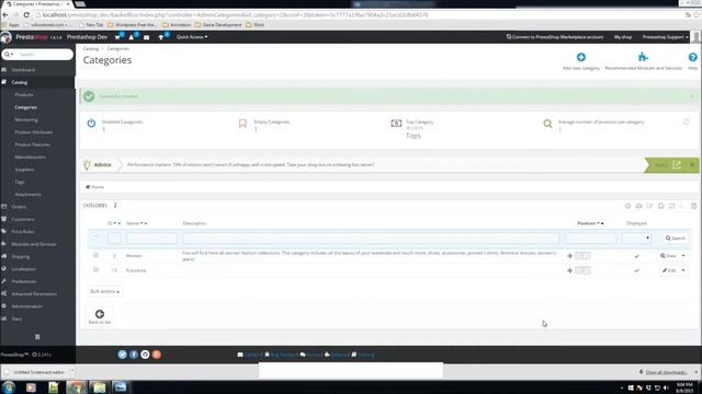 Adding Products and Product Categories - PrestaShop tutorial. смотреть онлайн